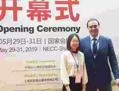 Moralejo Selección en la Feria FMA China 2019.